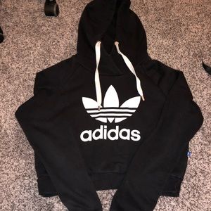 Adidas Cropped Hoodie